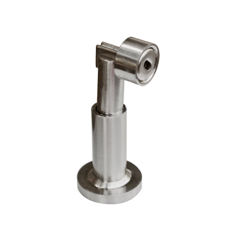 Adoored Satin Chrome Extender Magnetic Door Stop - Steel, Door Holder