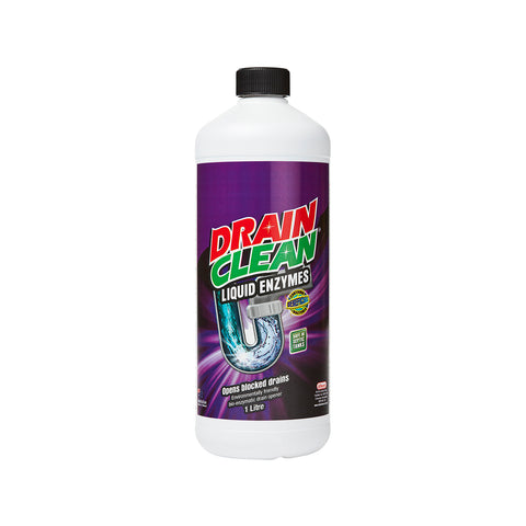 Drain Clean 1L Liquid Enzyme Drain Cleaner, Septic Safe