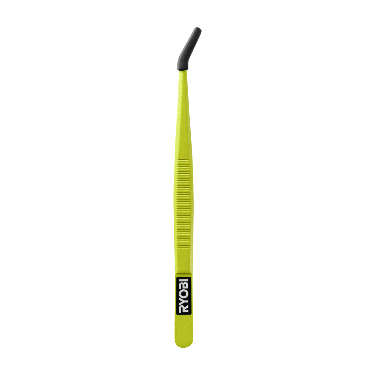 Ryobi Silicone Tipped Tweezers, 6", Removable Non-Marring Curved Tips