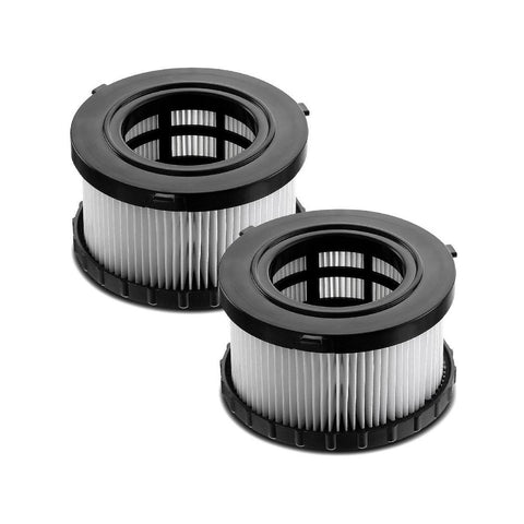 Dewalt M Class Filter Replacement DCV586M - 2 Pack - HEPA Certified - 115mm x 230mm - Black - SuperSaverAU - view 1