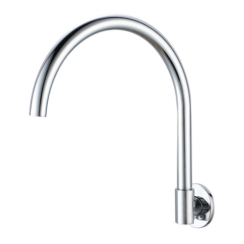 Shaw & Mason 250mm Chrome Swivel Wall Mounted Spout 4 Star WELS 7.5L/min