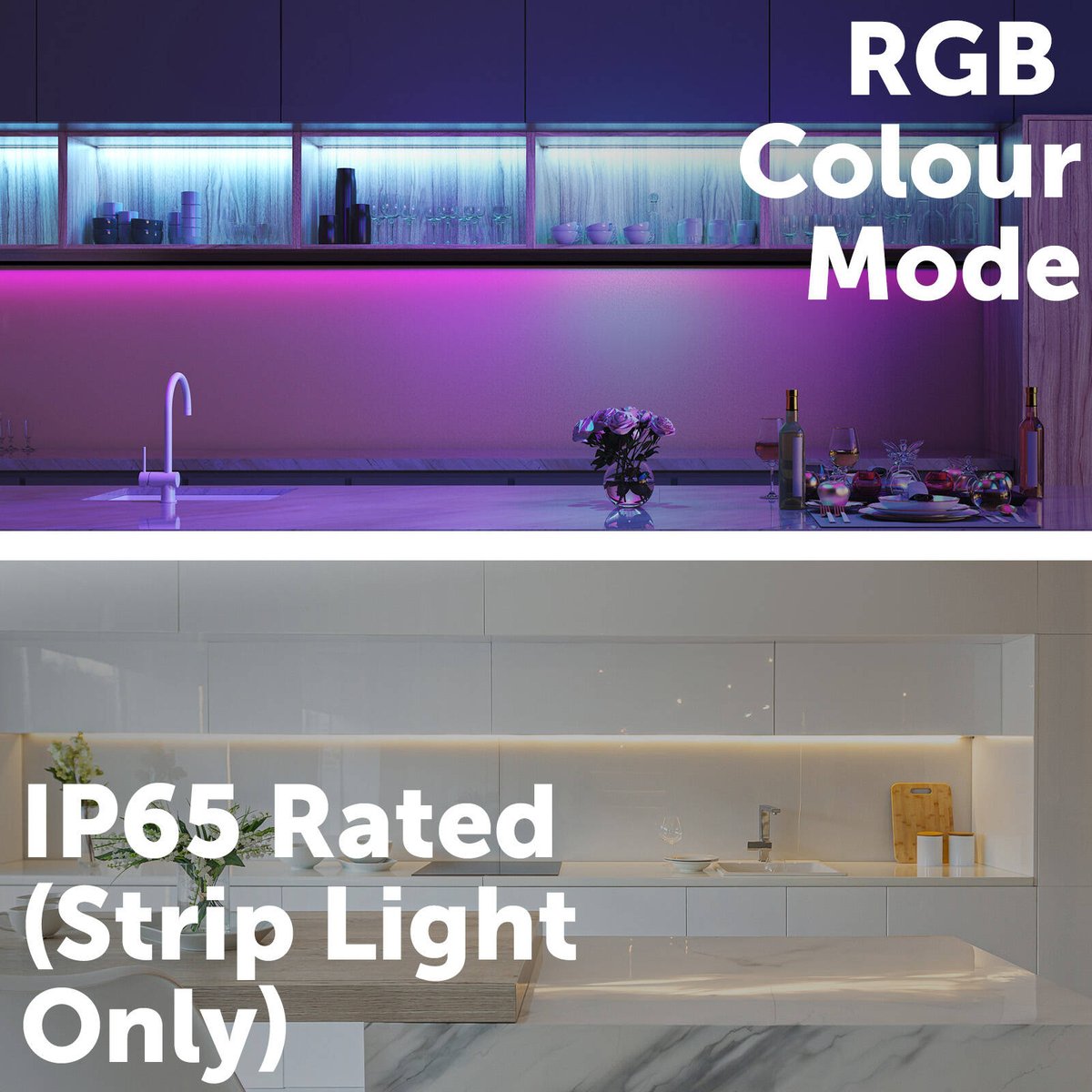 Arlec 10m Smart Sound Sync Strip Light - RGB & White - Wi-Fi Control - SuperSaverAU - view 3