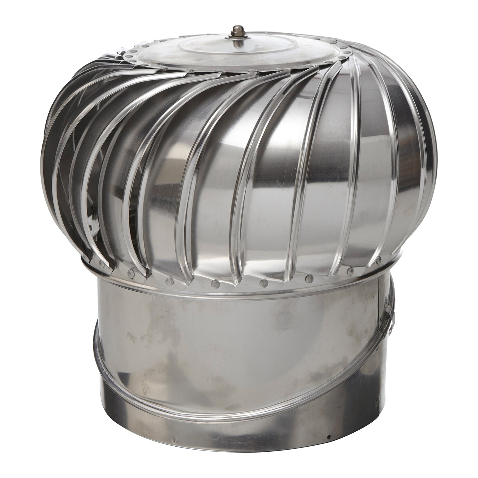 Bastion 300mm Aluminium Roof Vent Mill Finish