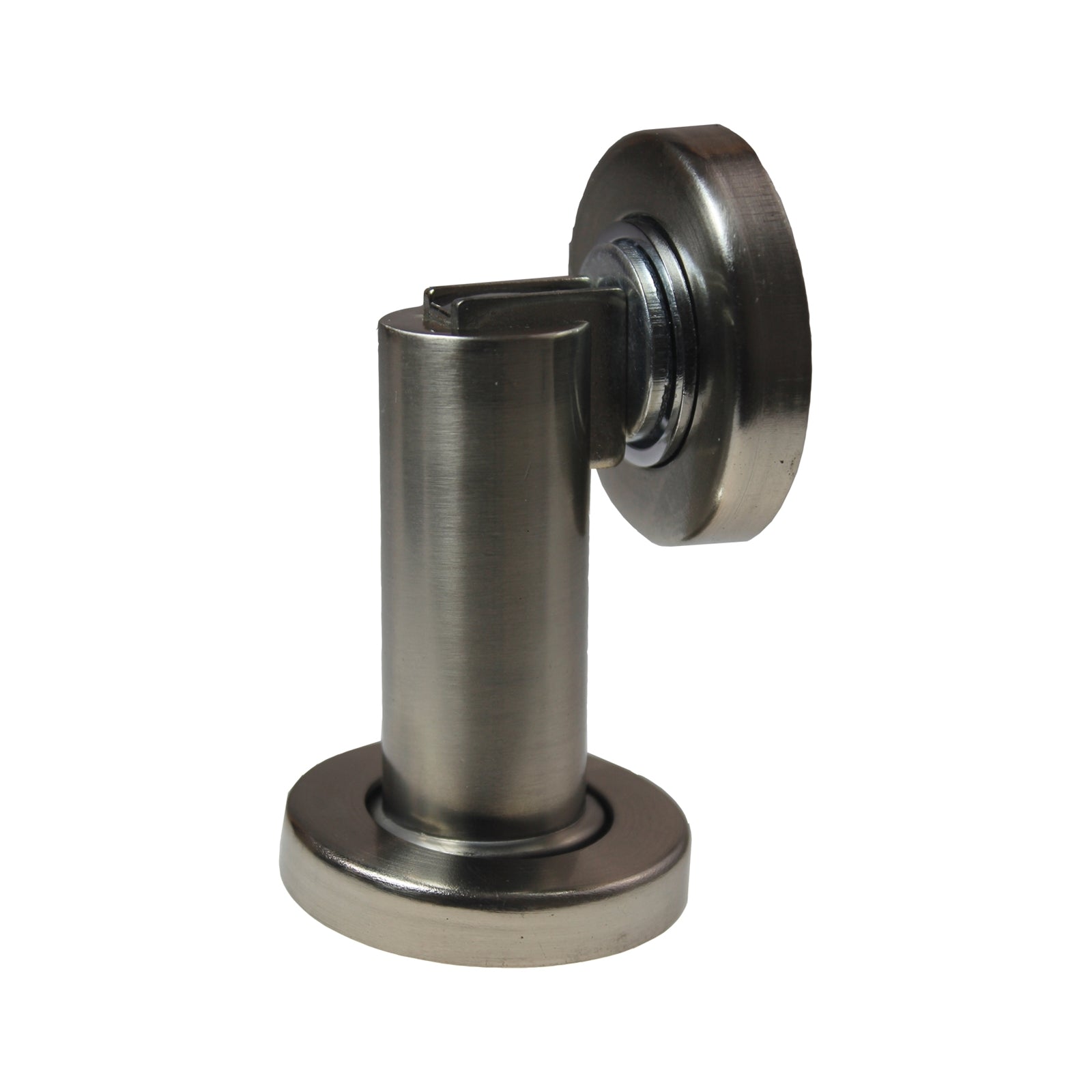Adoored Satin Chrome Cylinder Magnetic Door Stop