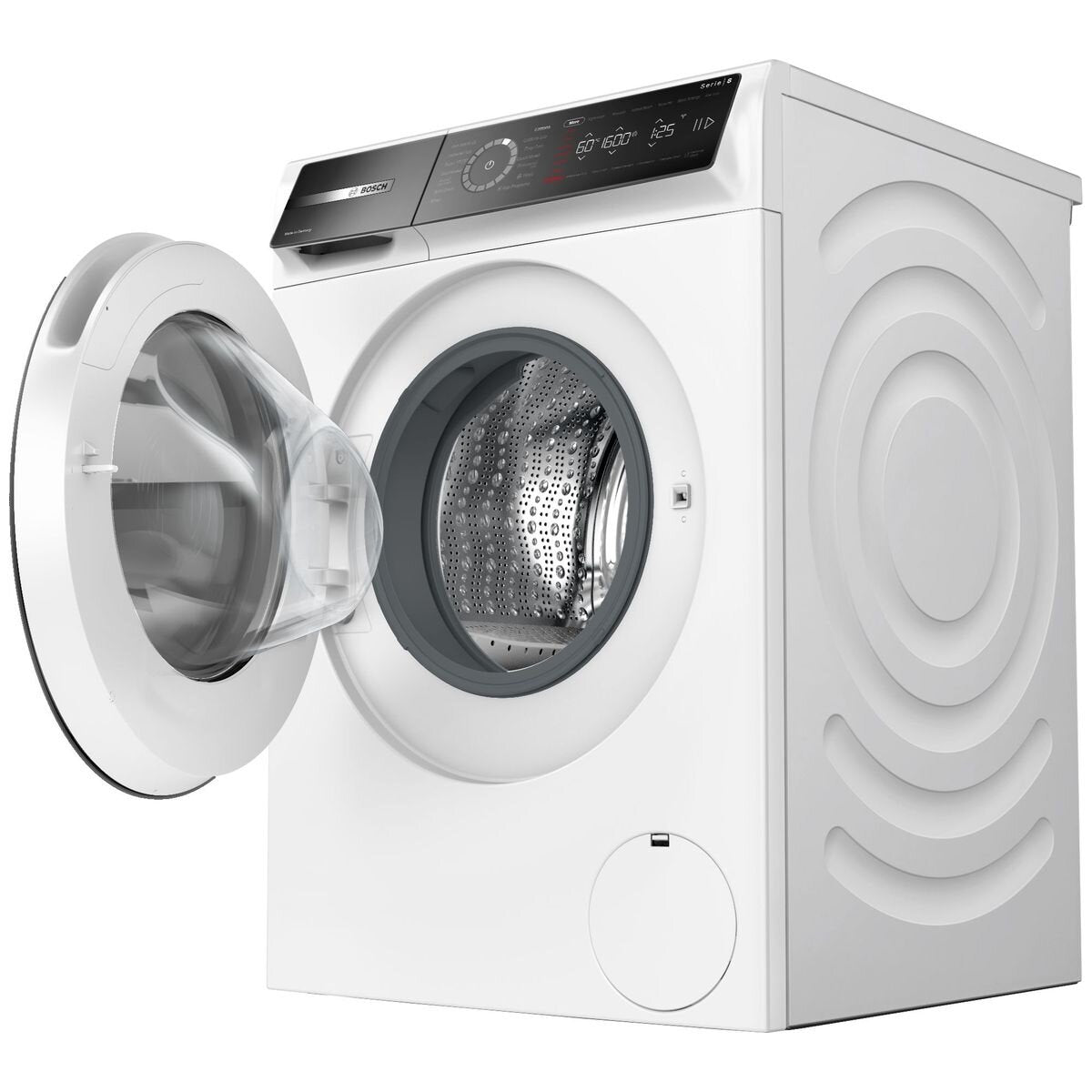 Bosch 10kg Series 8 Front Load Washing Machine - 1600rpm Spin, 5 Star Energy, Home Connect - WGB25601AU