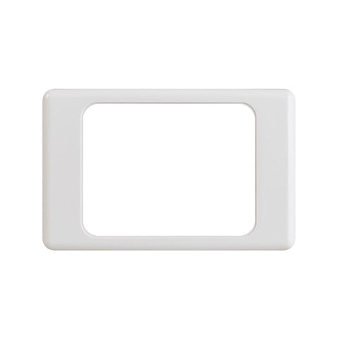 DETA 6000 Series Wallplate Cover, White Polycarbonate, 115mm x 75mm, Indoor