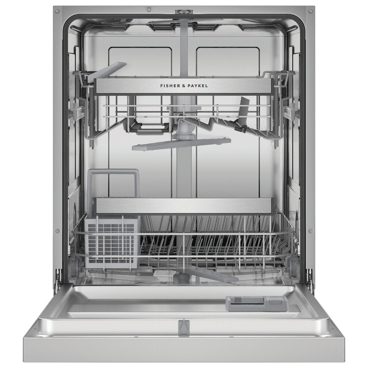 Fisher & Paykel Series 5 Built Under Dishwasher - 15 Place Settings, Stainless Steel, WiFi - DW60UC2X2