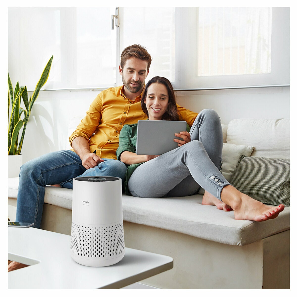 Winix Air Purifier Package - True HEPA Filter, 4 Fan Speeds, Sleep Mode - PKAUS-1250A850