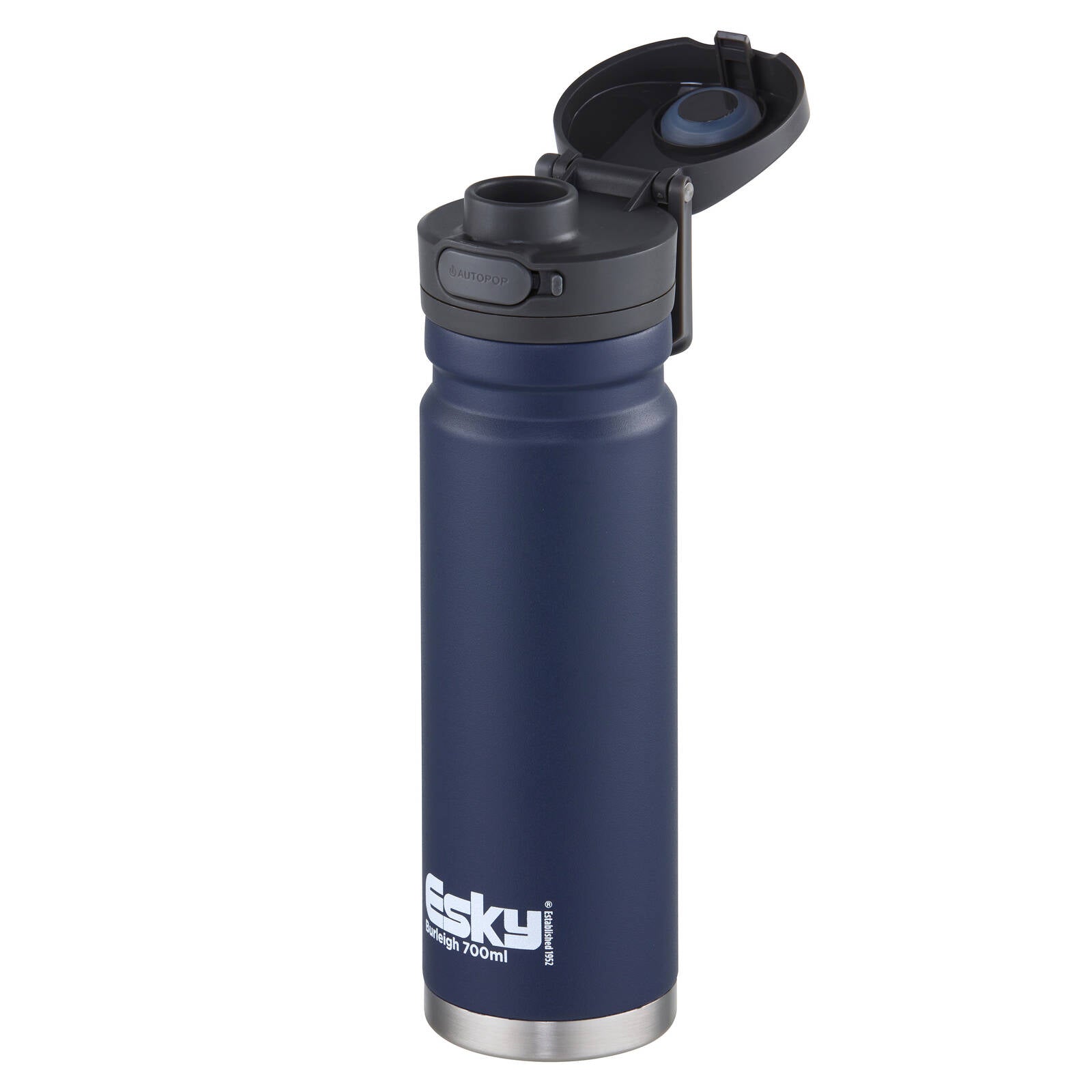 Esky 700ml Navy Burleigh Double Wall Insulated Drink Bottle