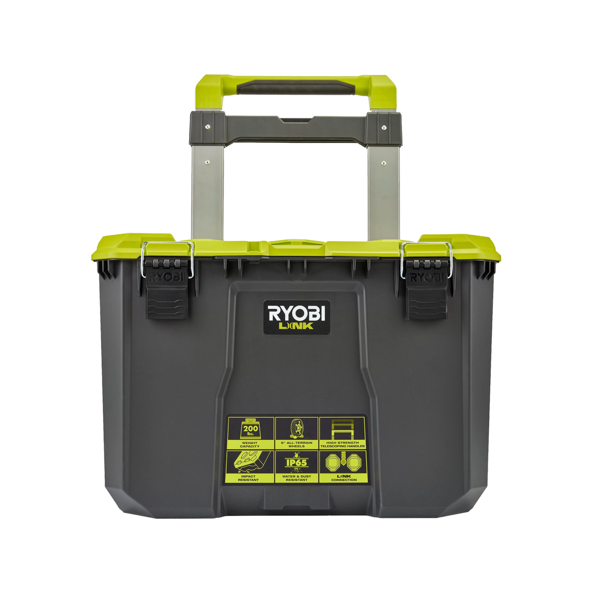 Ryobi Link Rolling Toolbox - Modular Storage Solution 508mm x 755mm - Durable, Mobile - SuperSaverAU - view 1