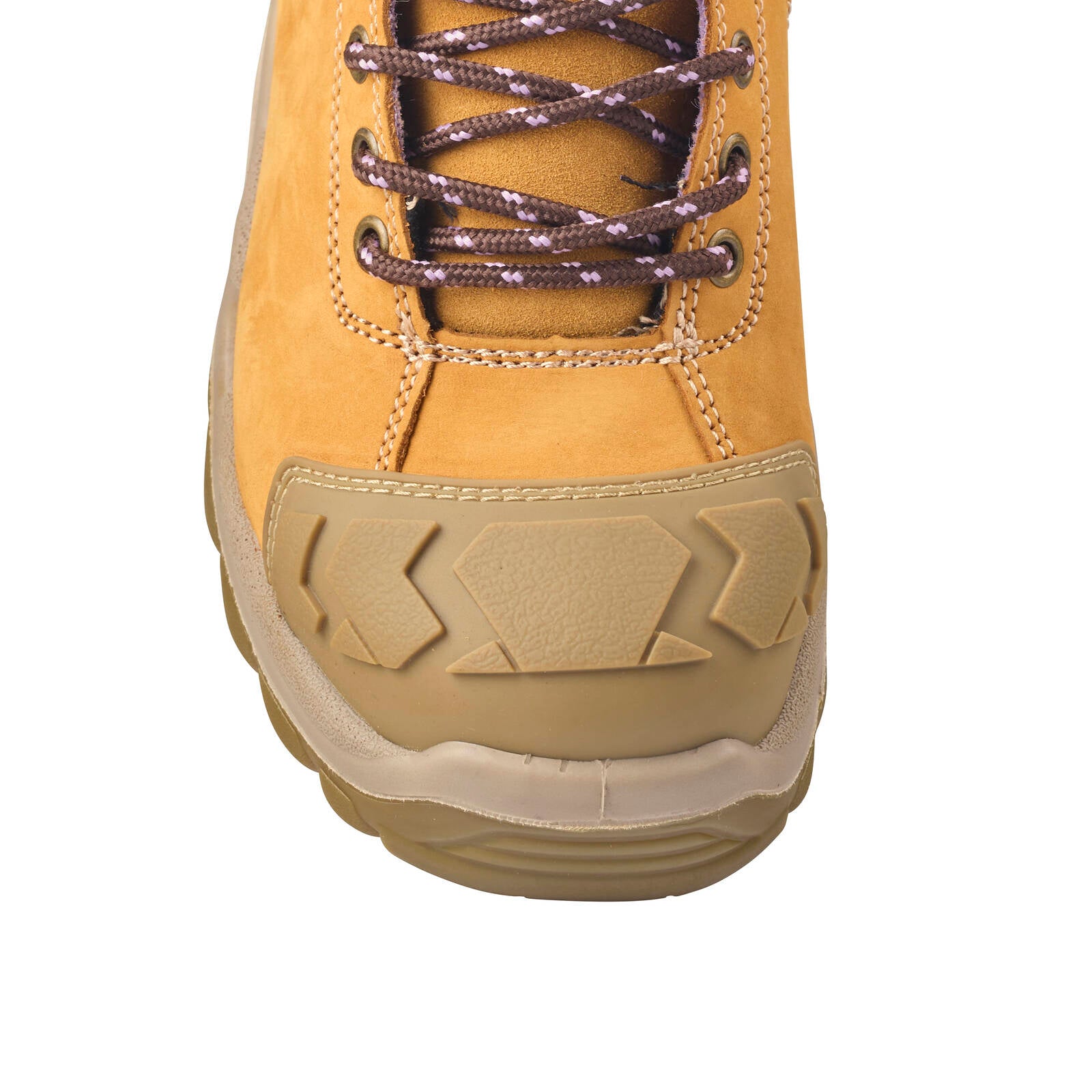 DeWALT Women's Wheat Ashton Pro Steel Cap Work Boot Size 6 - Water Resistant Nubuck, SRC