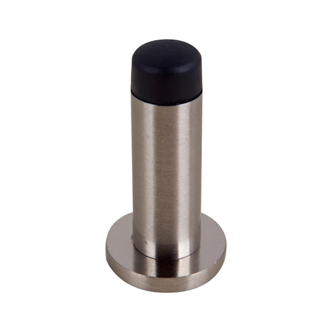 Adoored 60mm Satin Chrome Monument Door Stop Steel Interior Use