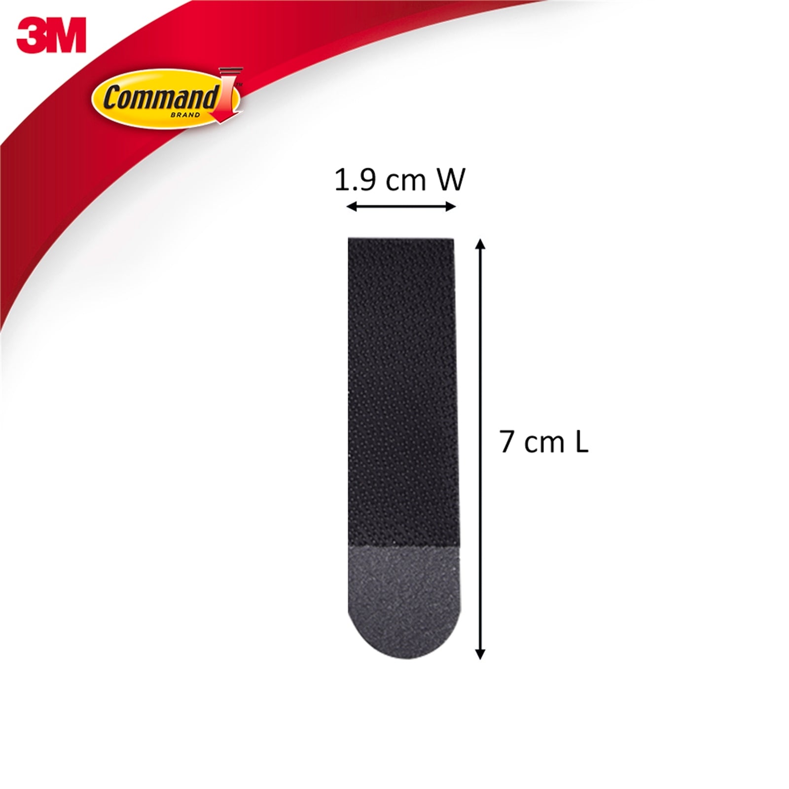 Command Medium Black Picture Hanging Strips - 4 Pack, Damage-Free