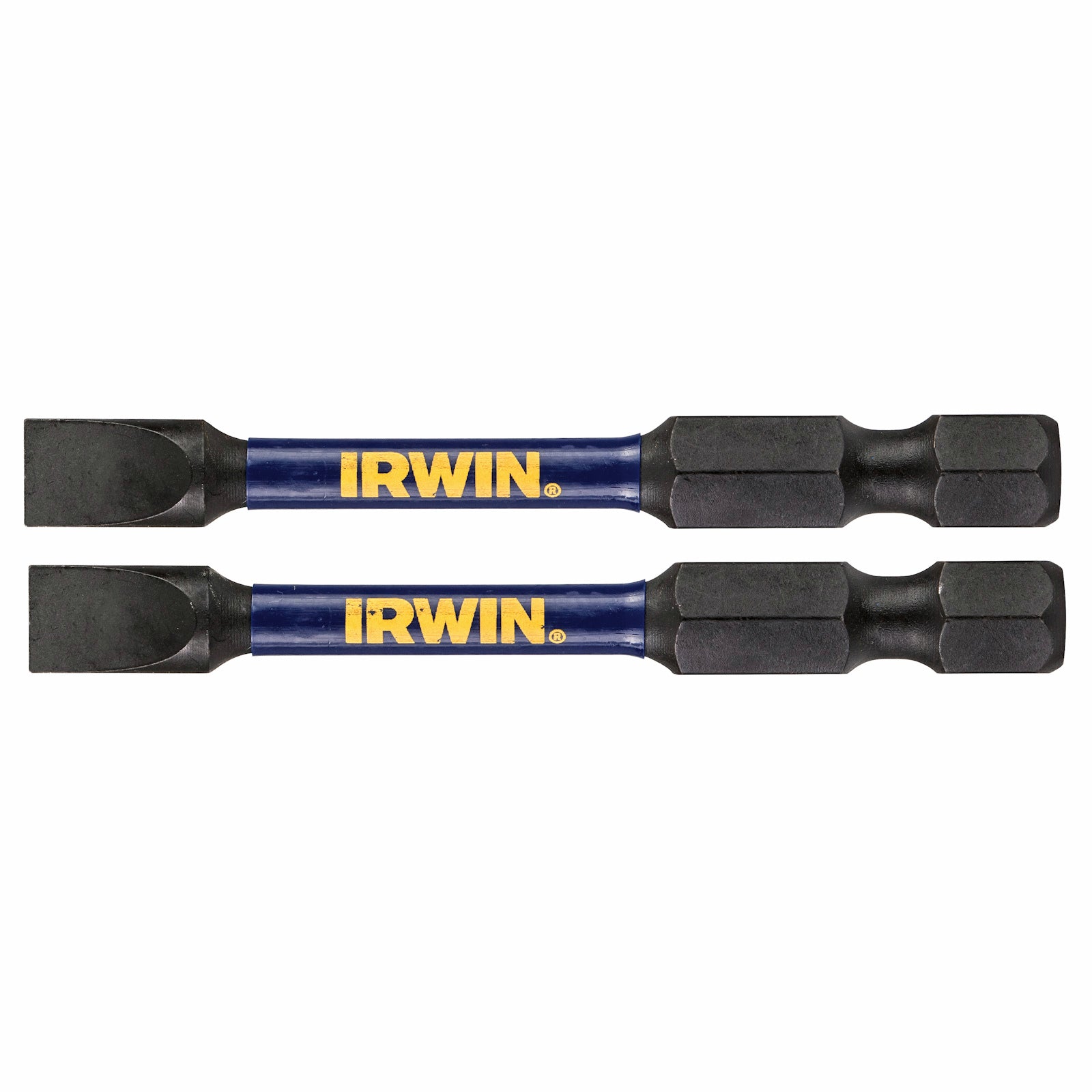 Irwin Impact Pro Performance 57mm SL6-8 Screwdriver Bit 2 Pack