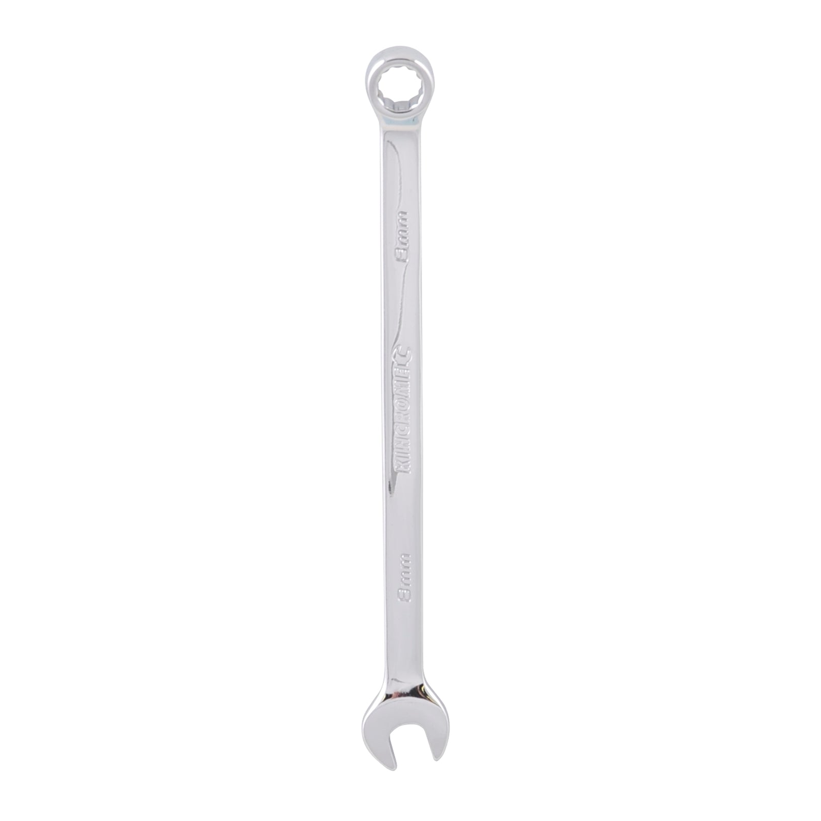 Kincrome 8mm Combination Spanner - 12 Point Chrome Vanadium Steel, 15 Degree Offset