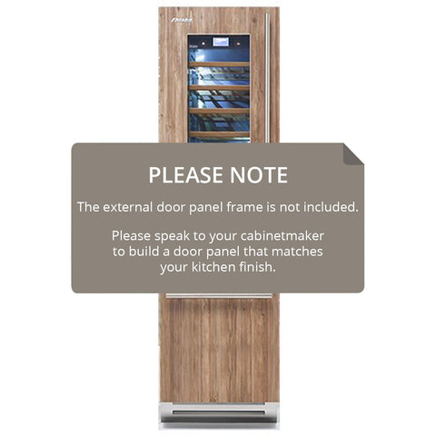 Fhiaba 60cm Integrated Wine Cellar - Left Hinge - Dual Zone - Humidity Control - S5990TWT3A