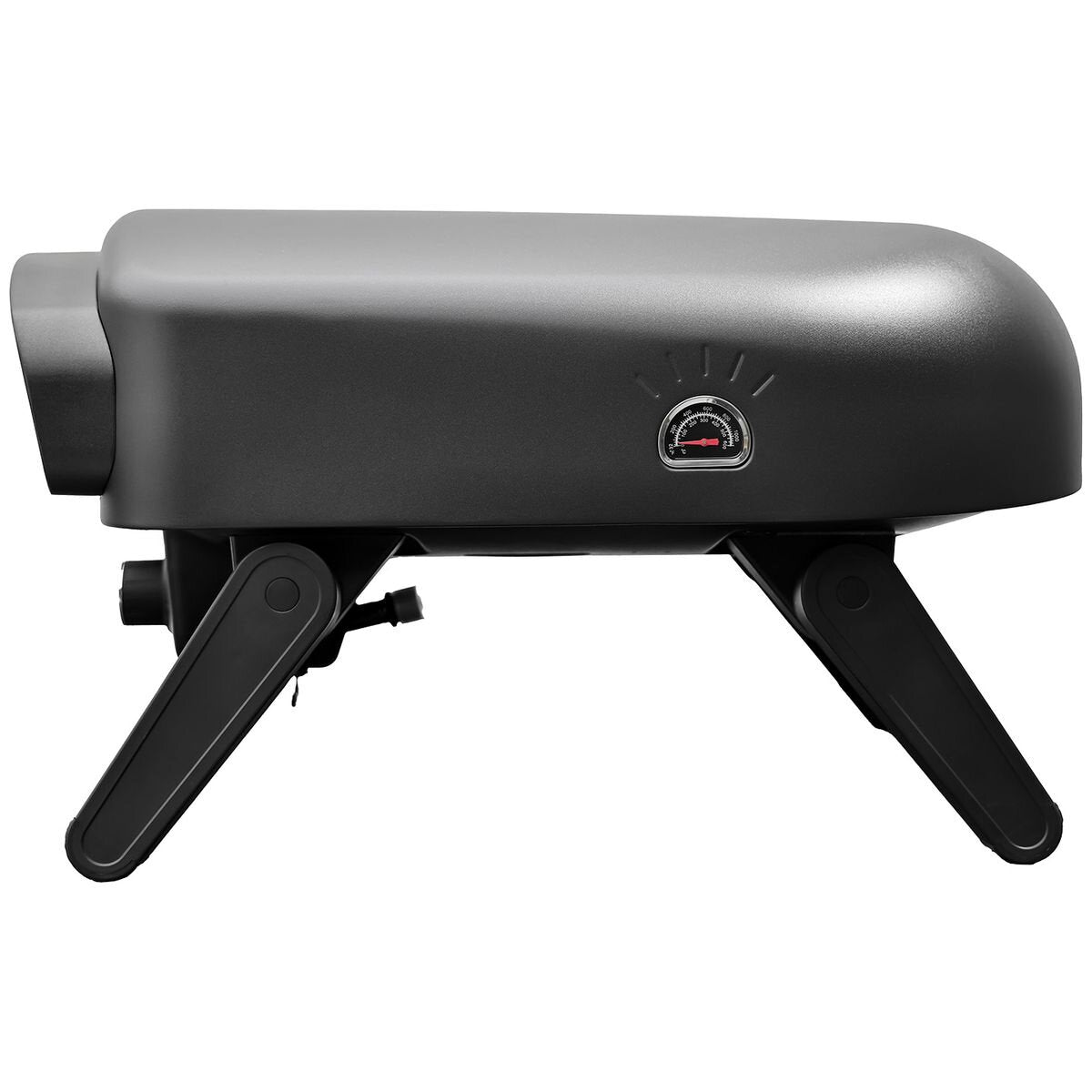 Germanica 14 inch gas pizza oven - 500°C, ceramic stone, foldable legs, gas kit included - GR14GPOV