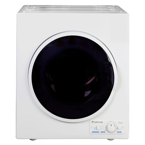 Artusi 6kg Vented Dryer - 2 Star Energy Rating - Wall Mountable - Stainless Steel Drum - ACD60A