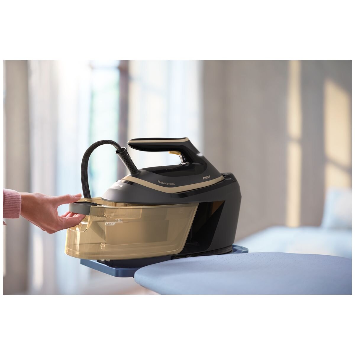Philips PerfectCare 6000 Series Steam Generator 2400W - 8bar Pressure, 600g Boost, 1.8L Tank - PSG6064-80