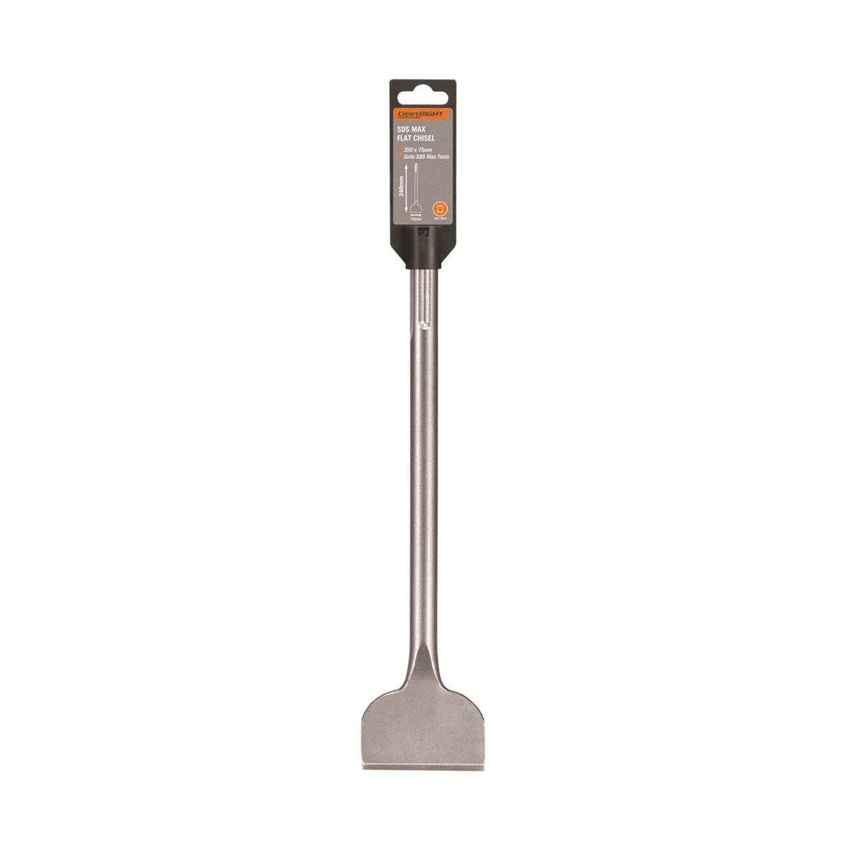 Craftright 350 x 75mm SDS Max Flat Chisel Bit