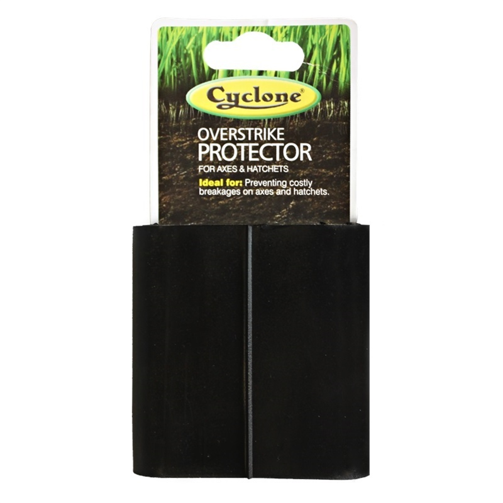 Cyclone Overstrike Protector for Axes and Hatchets, Rubber, Black