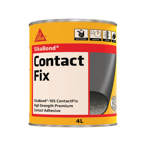 Sika 4L ContactFix 105 Premium Sprayable Contact Adhesive for Laminates & Timber