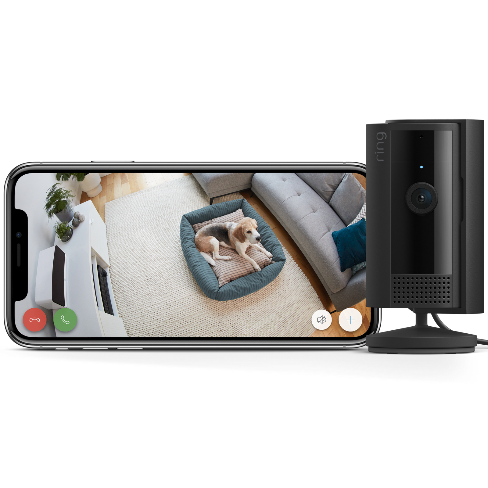 Ring Indoor Camera 2nd Gen Black 1080p with Two-Way Talk and Motion Alerts B0B6GJLMK8