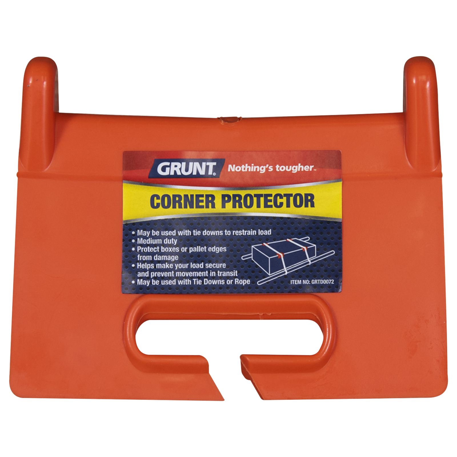 Grunt Open Edge Corner Tie Down Protector, Plastic