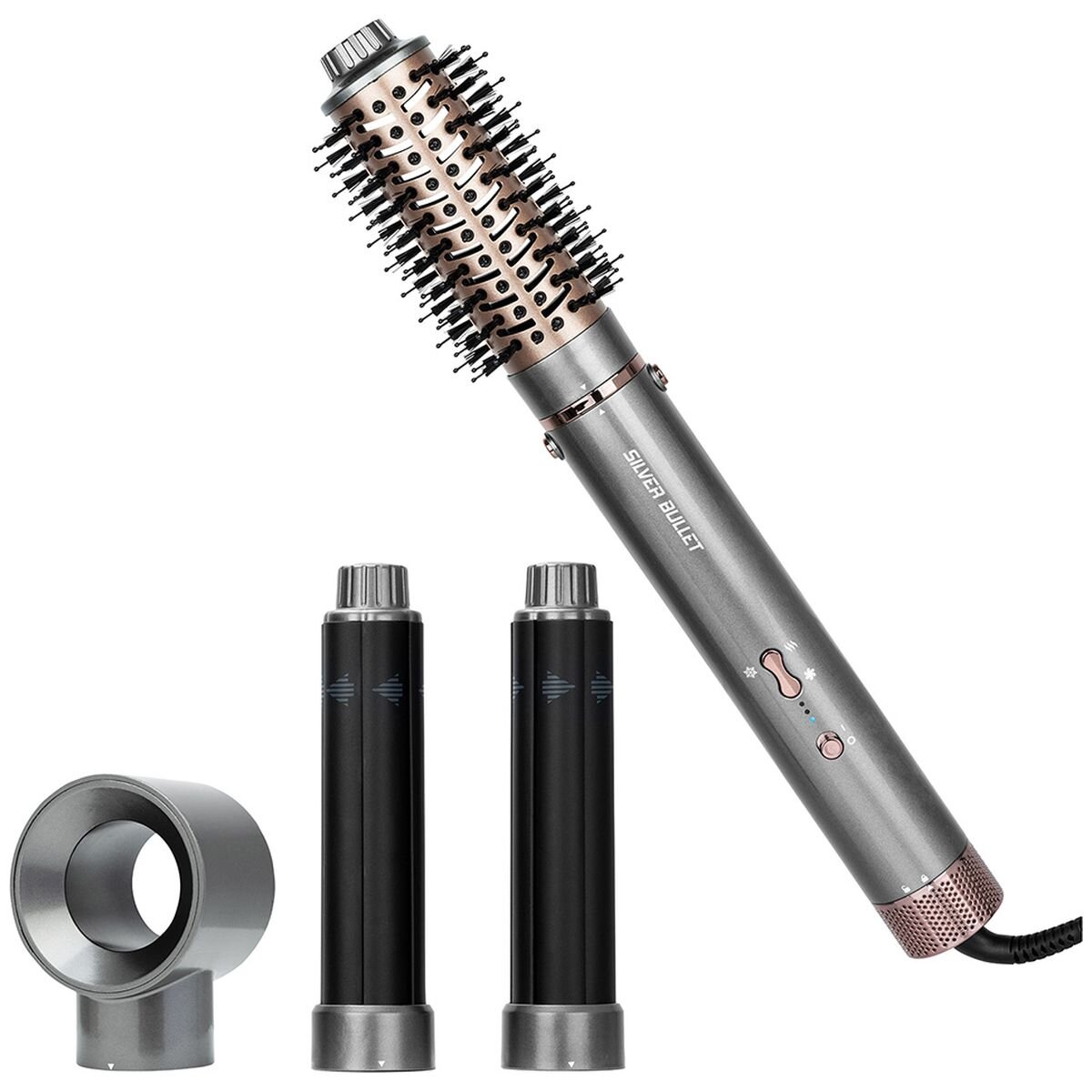 Silver Bullet Platinum SuperStar multistyler brush - 1200W motor, Coanda effect curling - 900505