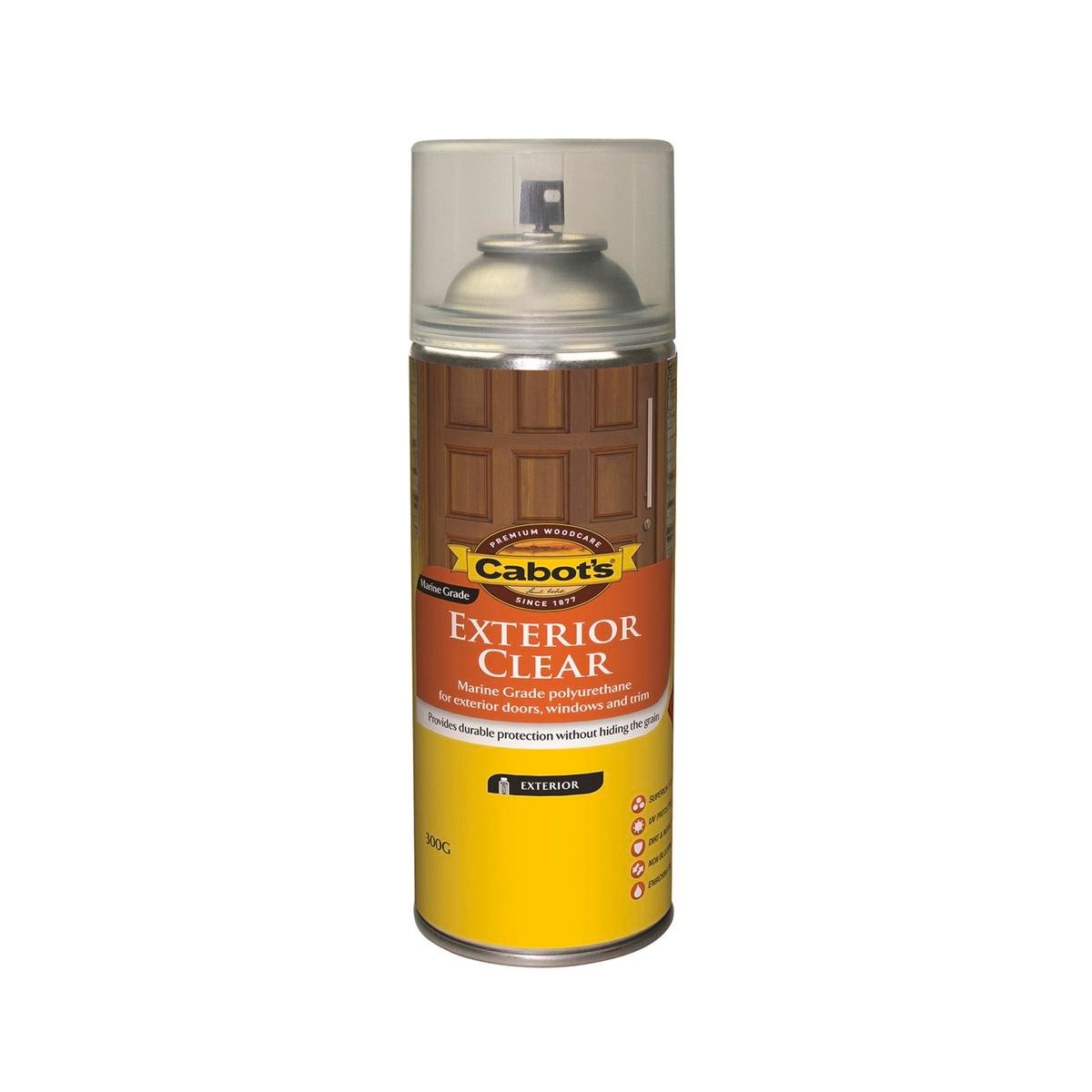 Cabot's 300g Clear Satin Oil Based Exterior Timber Finish Spray