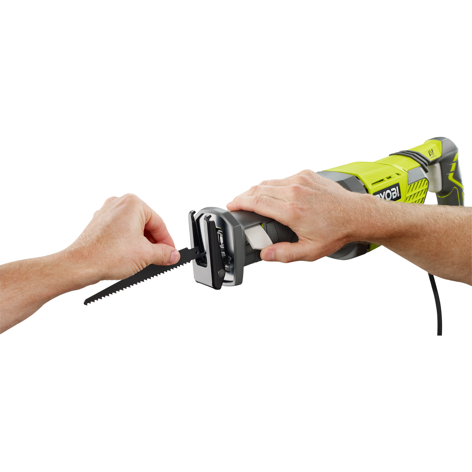 Ryobi 1200W Reciprocating Saw, Variable Speed, 30mm Stroke, Keyless Blade Change RRS1200-S