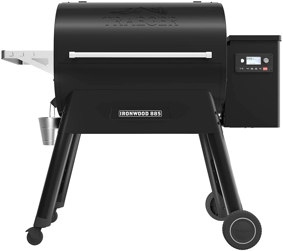 Traeger Wood Pellet Grill - D2 Direct Drive Technology, Downdraft Exhaust, Black - TFB89BLFC