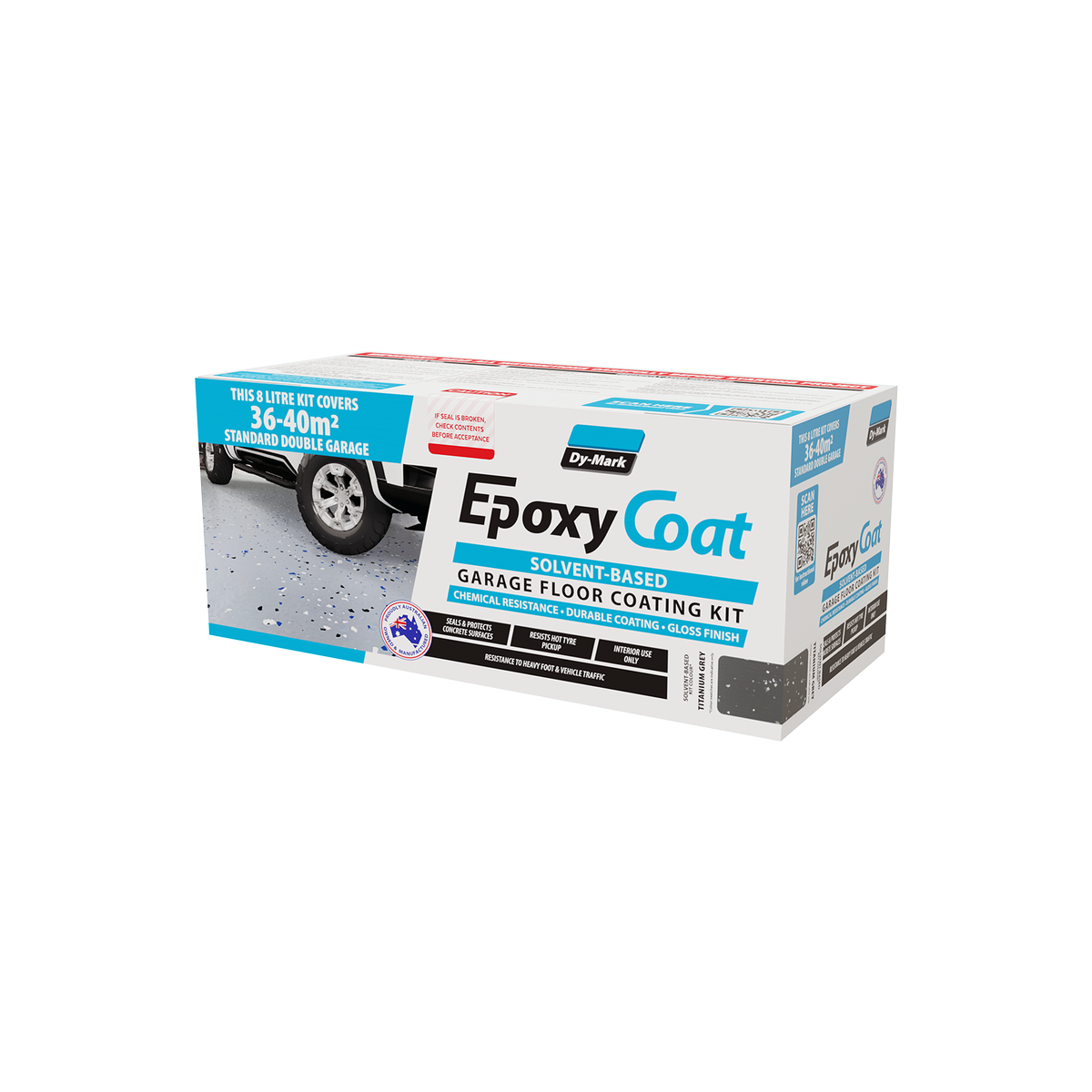 Dy Mark Epoxy Coat - 8L - Paint - Interior Use - SuperSaverAU - view 1
