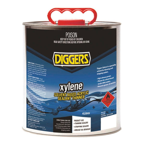 DIGGERS™ Xylene 4L Thinner - Xylene & Benzene - High Solvency Power - SuperSaverAU - view 1
