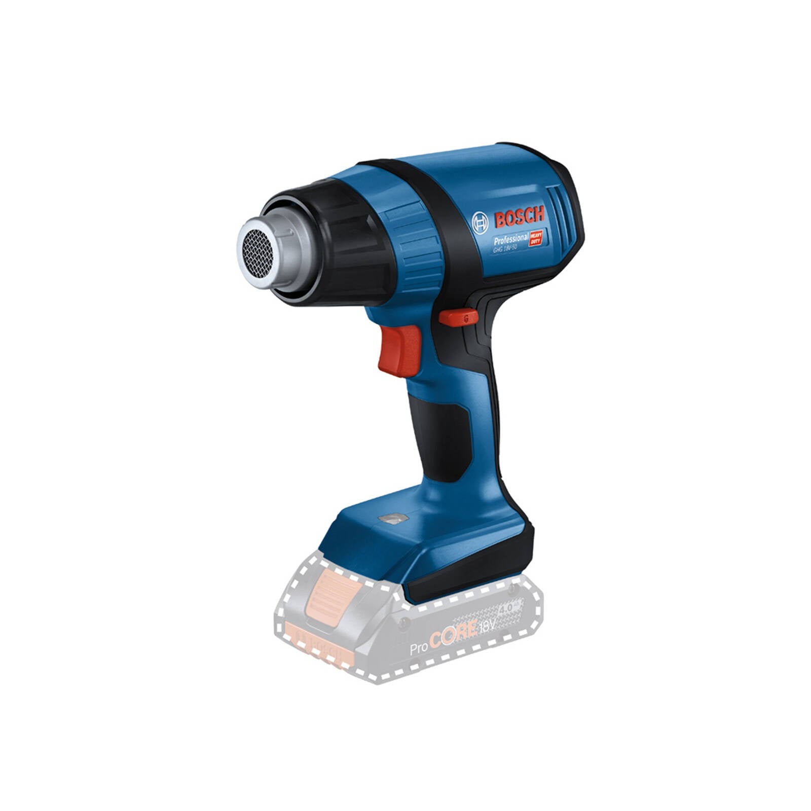 Bosch 18V Professional GHG 18V-50 Cordless Heat Gun 06012A6500 Skin Only