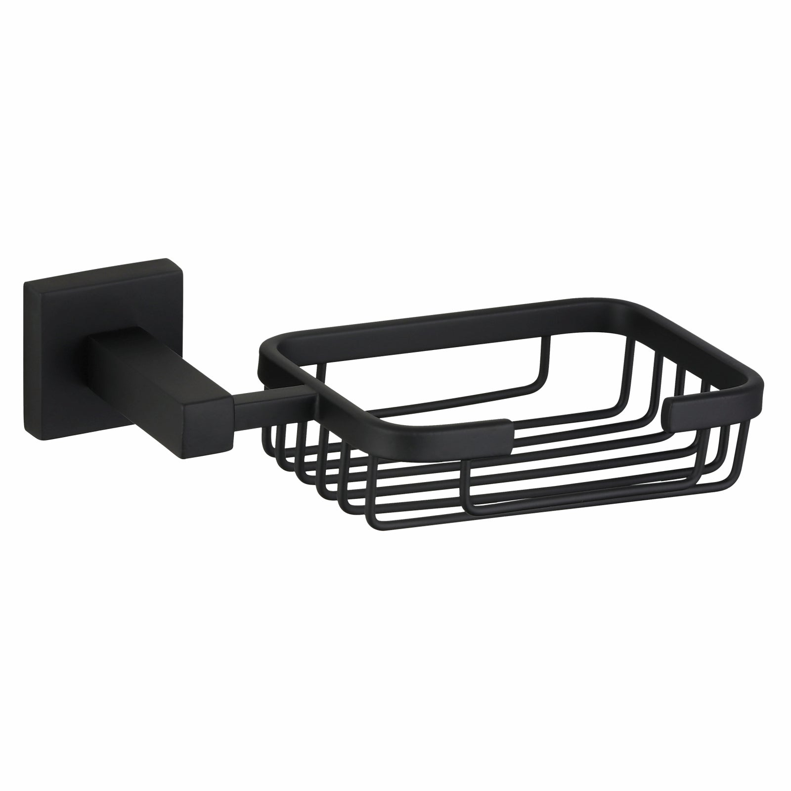 Mondella Rococo Matte Black Soap Basket 185 x 50 x 110mm