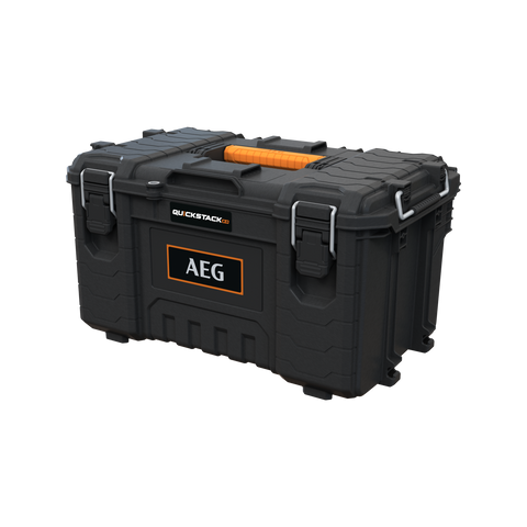 AEG Quickstack 2.0 Medium Toolbox, Modular Stackable Storage