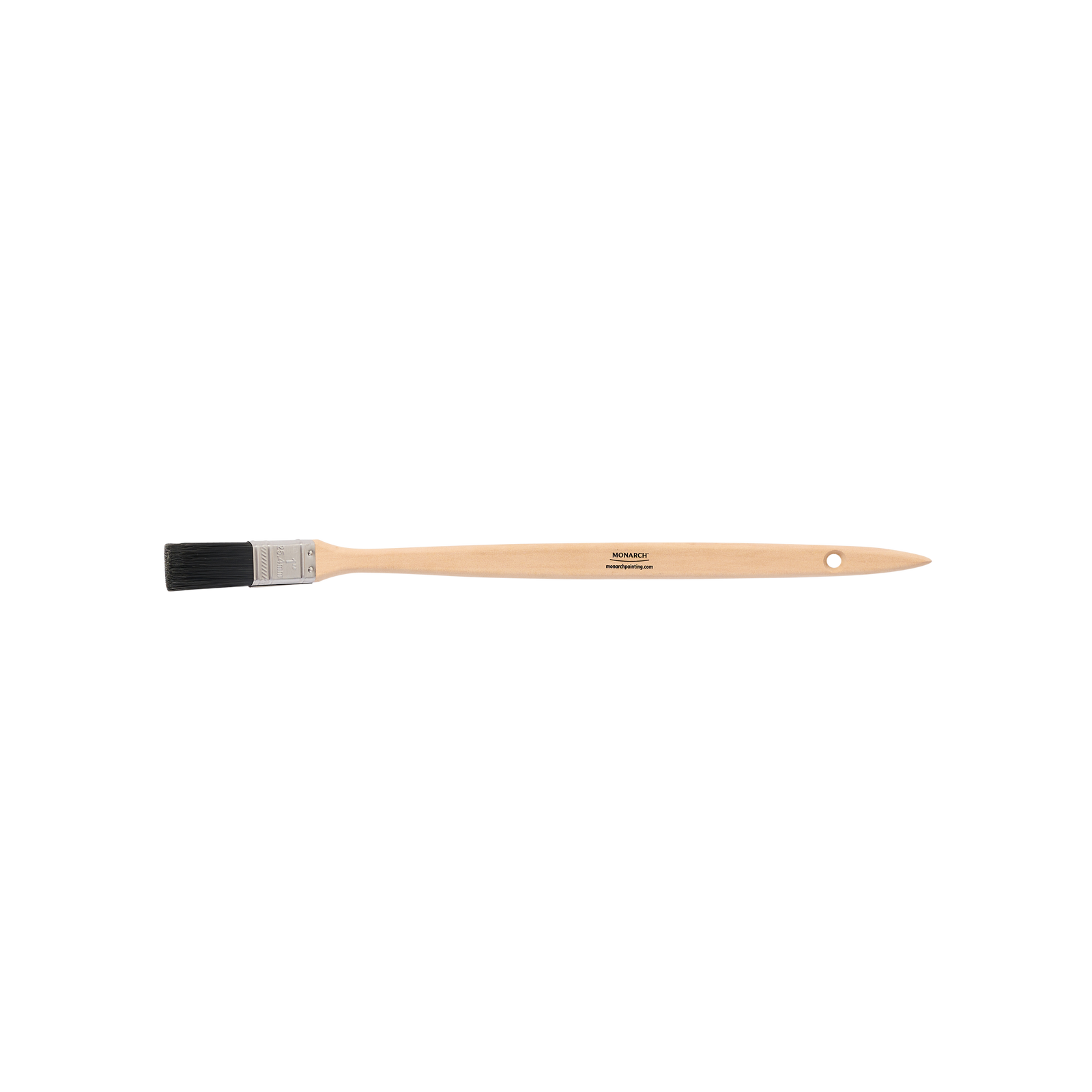 Monarch 25mm ABC Synthetic Radiator Paint Brush, Stainless Ferrule & Timber Handle