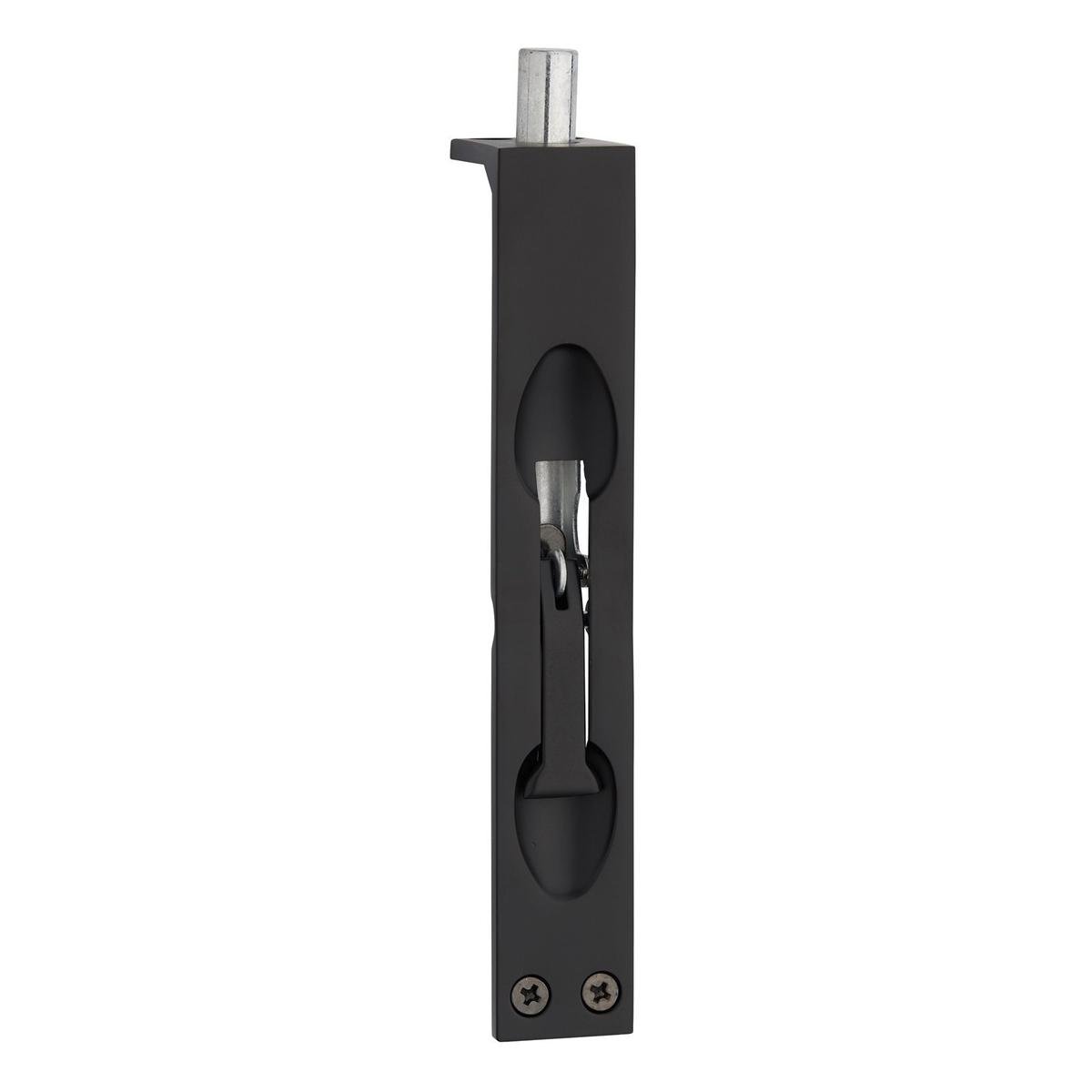 Delf Trade Flush Bolt - 145 x 24 mm - Zinc Alloy - Matt Black - SuperSaverAU - view 1