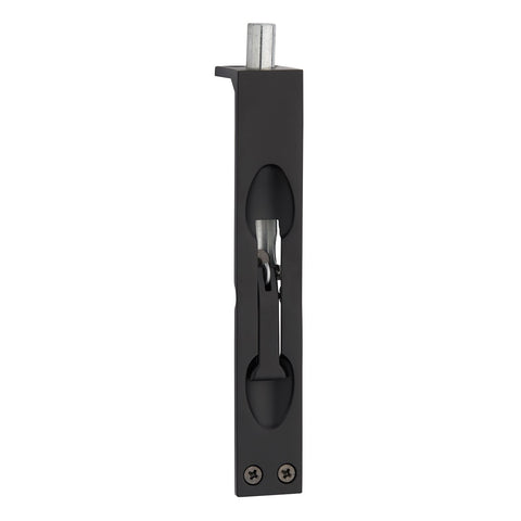 Delf Trade 145 x 24mm Matt Black Zinc Alloy Flush Bolt
