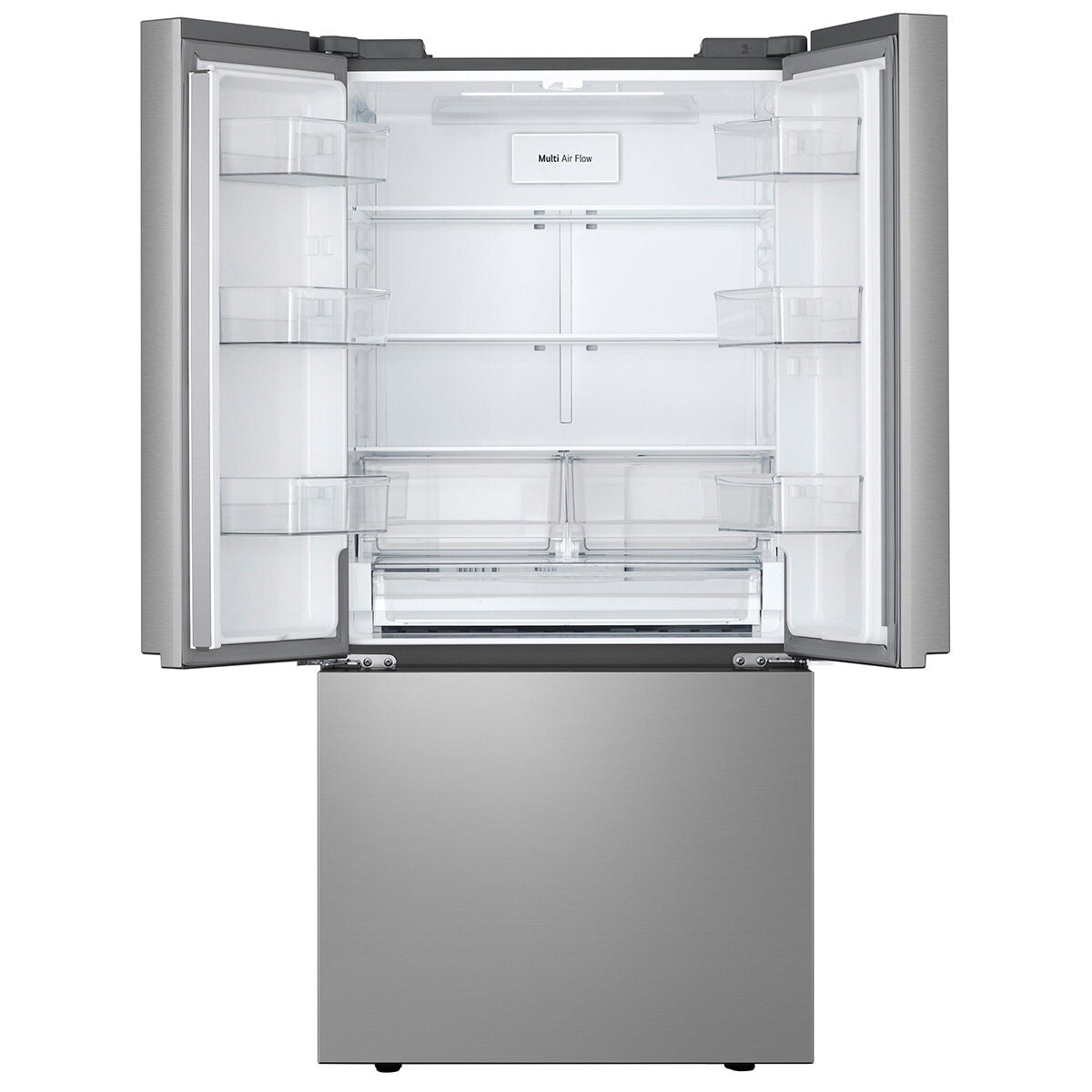 LG 589L French Door Fridge - Stainless Steel Finish, Frost Free, 3.5 Star Energy - GF-B589PLE