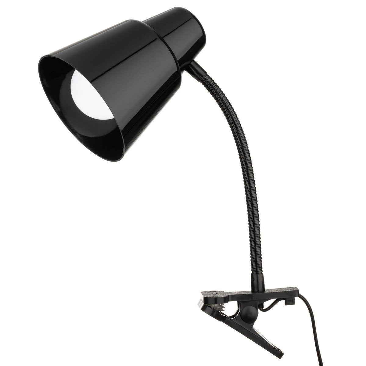 Verve Design Brylee Black Adjustable Clamp Lamp 25W Plastic & Metal ATL154BK