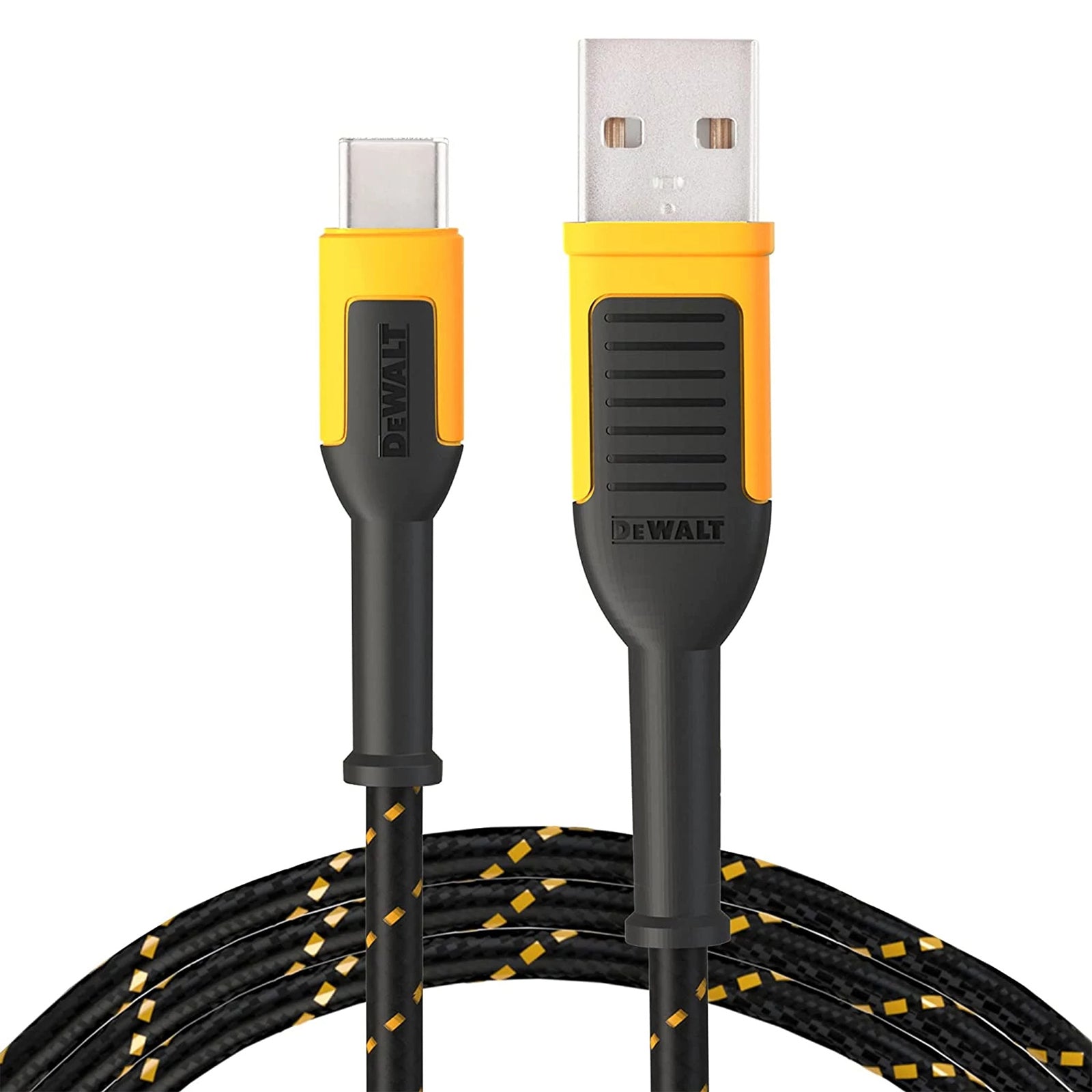 DeWALT 3M USB-C to USB Charging Cable, Kevlar Reinforced 1311349DWE
