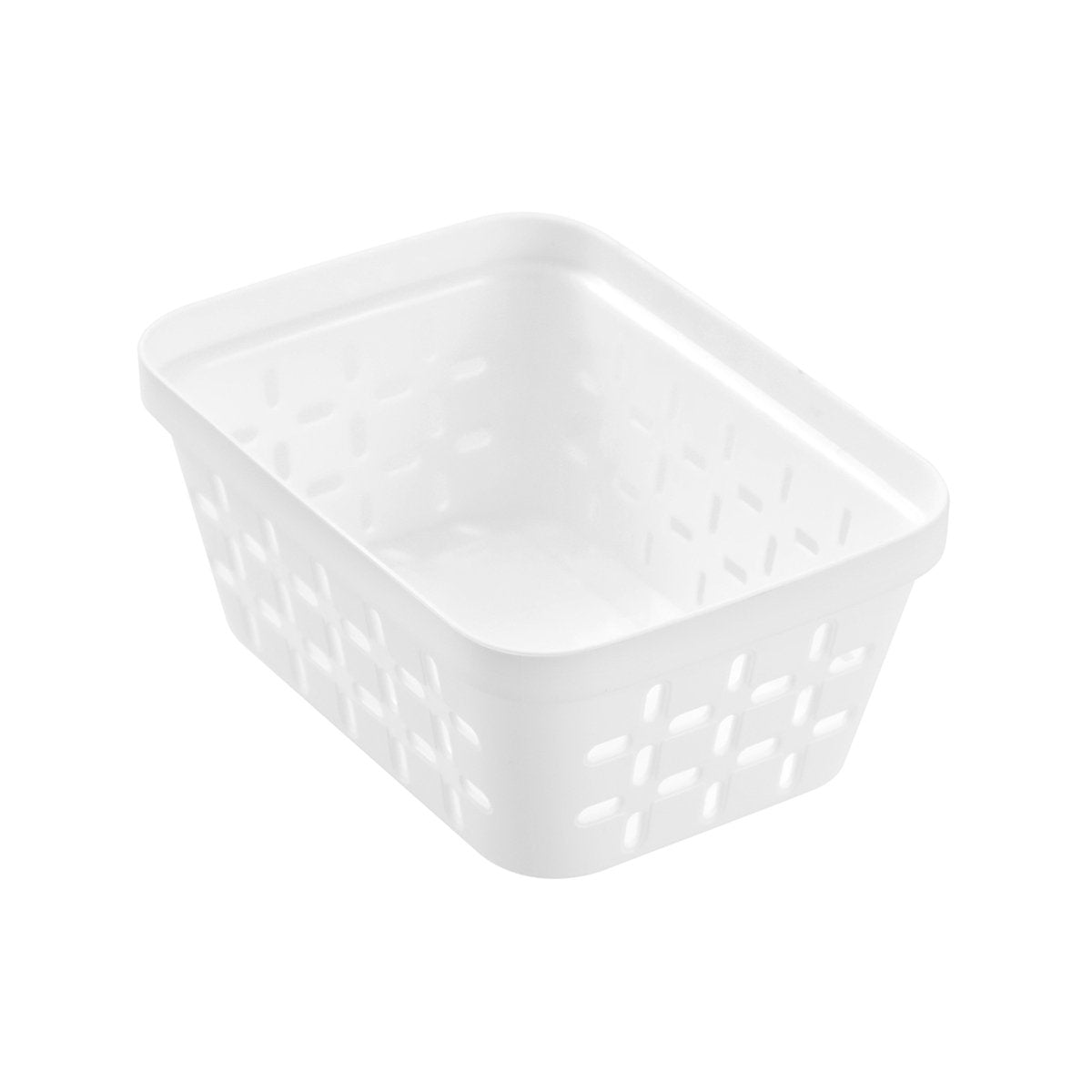 Boxsweden Kept 15.5 x 11.5 x 6.5cm 1L White Organiser Tray