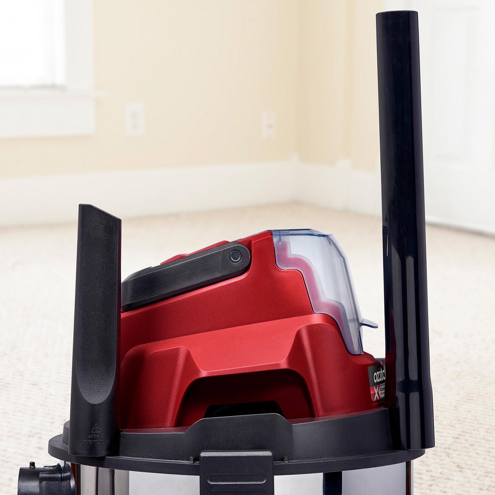 Ozito PXC 18V Cordless Wet & Dry Vacuum Cleaner PXVWDS-1818 - Skin Only, Stainless Steel Tank