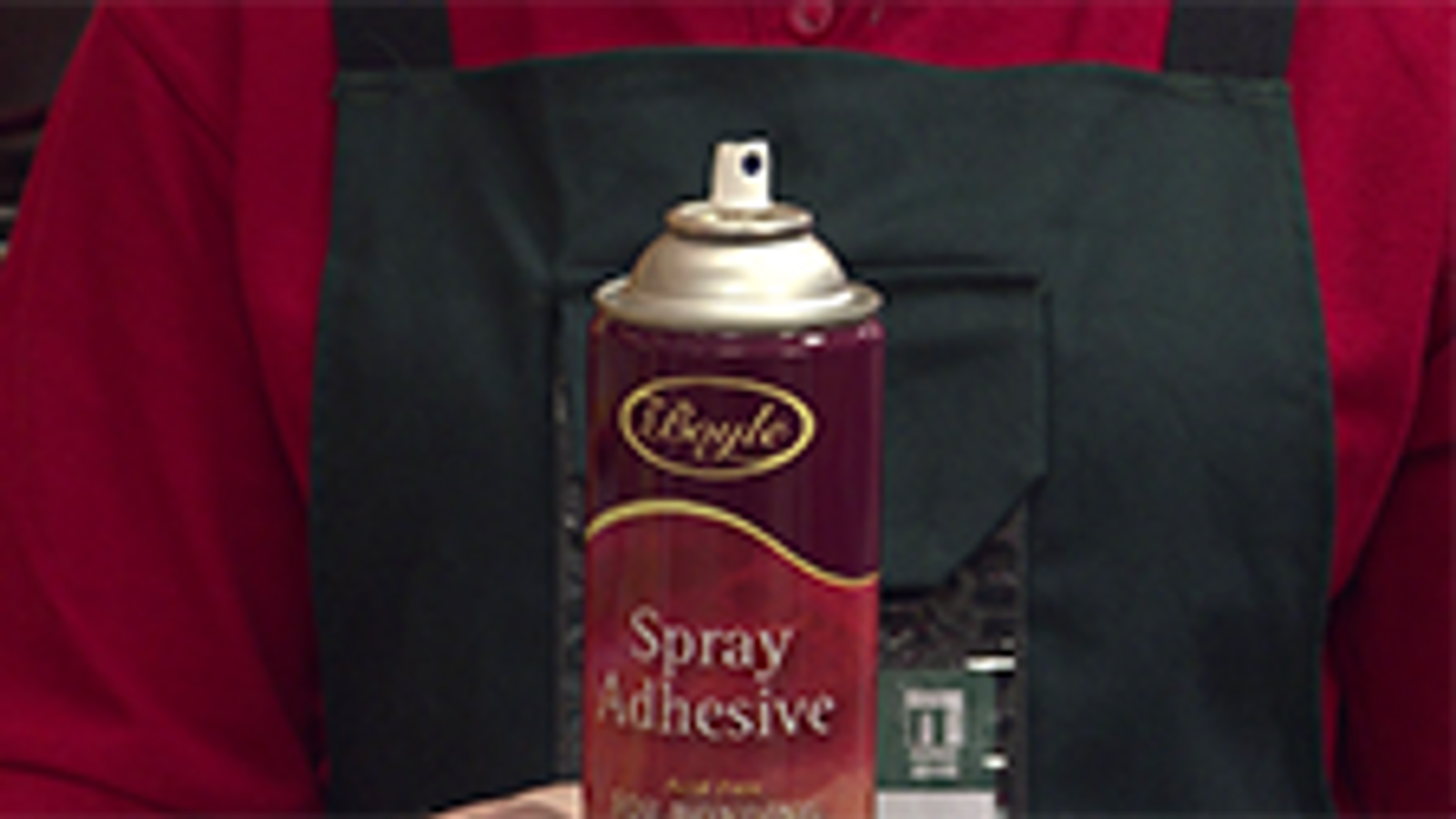 Boyle 350g Clear Spray Adhesive, Dries Clear, Moisture Resistant