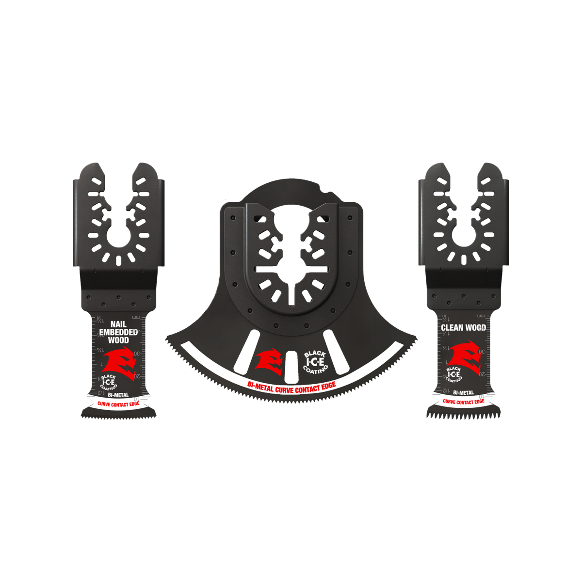 Diablo Universal Bi-Metal Carbide Multi-Tool Blade Set - 3 Piece 2608F02300