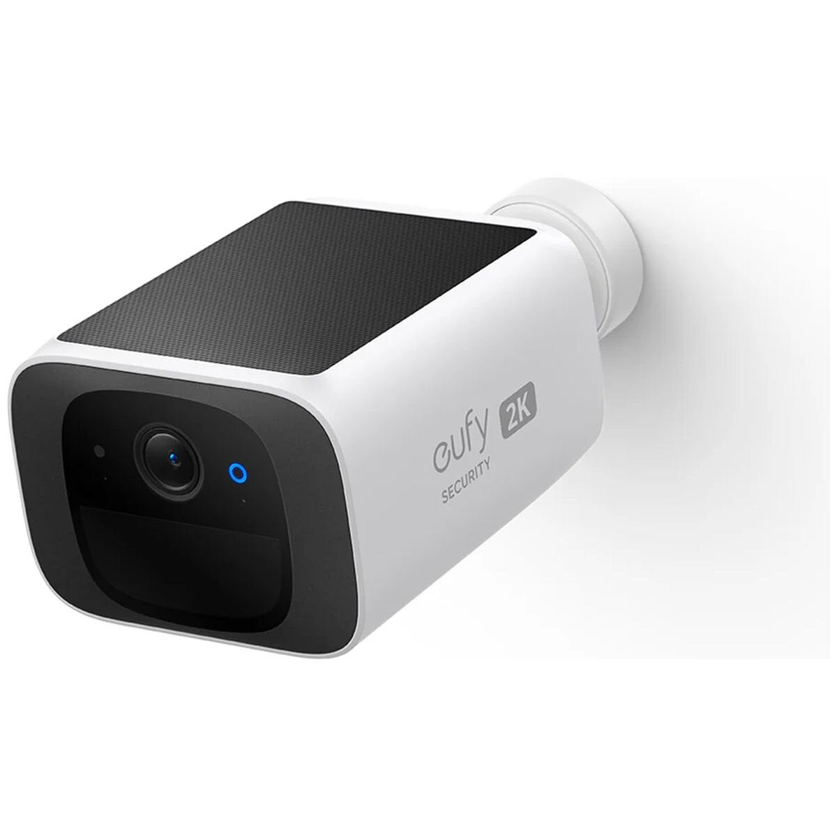 Eufy S220 SoloCam Solar Security Camera - 2K Video, IP67 Weatherproof, Human Detection, White - T8134C21