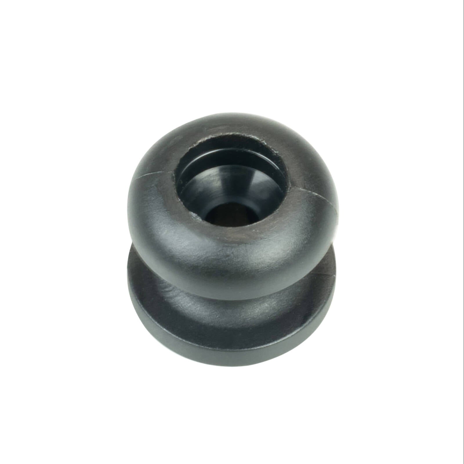 Pinnacle 8mm Black Nylon Shock Cord Button - 8 Pack