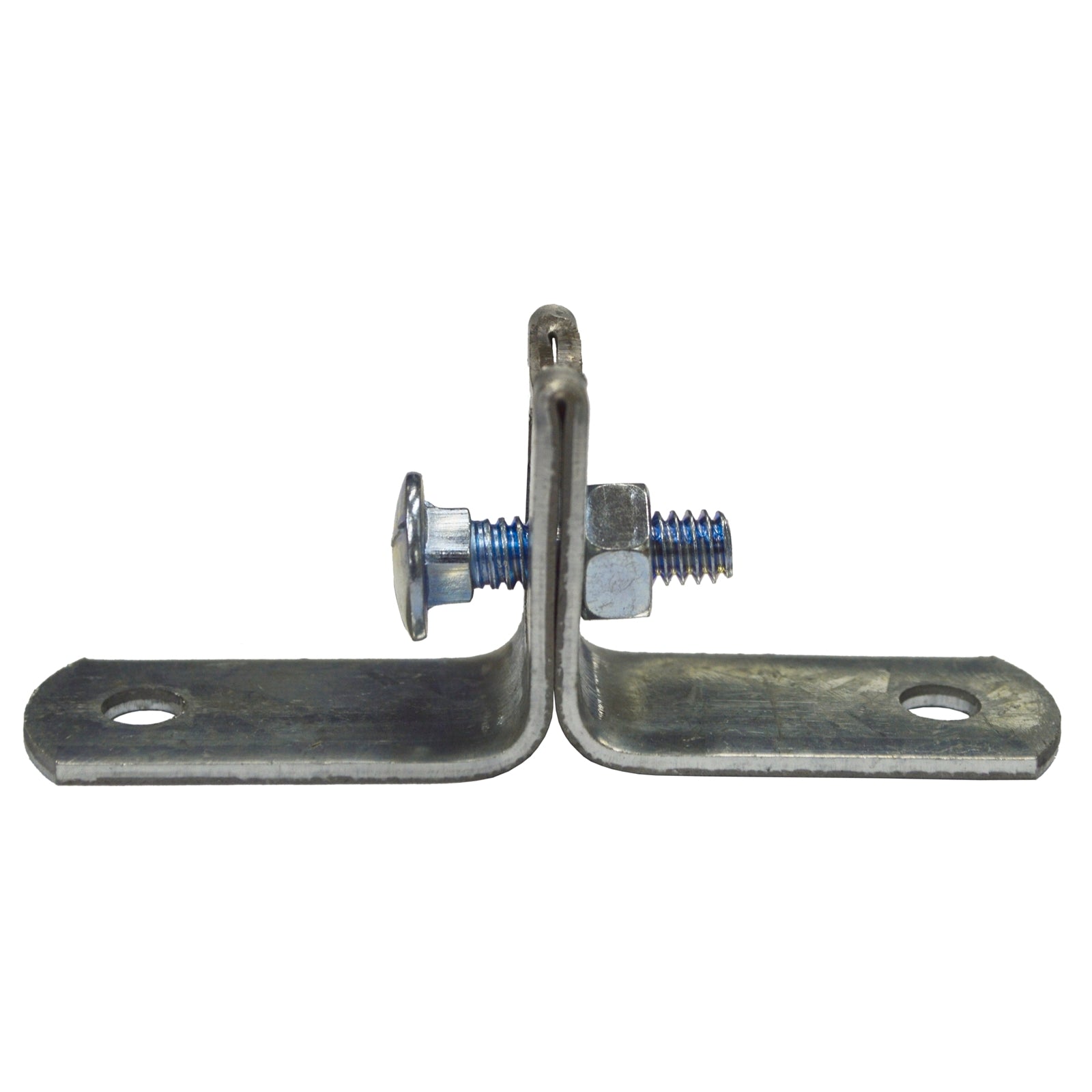 Kinetic Stand Off Saddle Clips, Galvanised Iron - 2 Pack